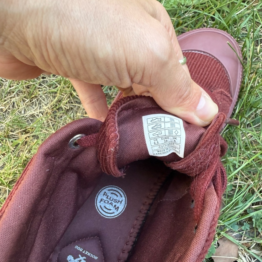 Rocket Dog Burgundy Ankle Boots -Like new! - Picture 9 of 13